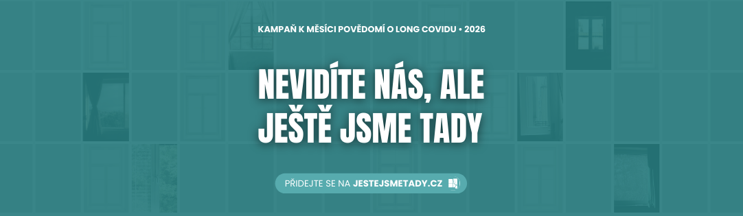 Banner kampaně "Ještě jsme tady"